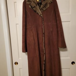Vintage Incognita Women's Faux Fur Coat